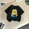 thumbnail image 3 of Ropa de verano para niños de Mi villano favorito, camiseta de algodón cómoda e informal para niños, camiseta de algodón para muñecas, Minions divertidos para niños y niñas, 3 of 5