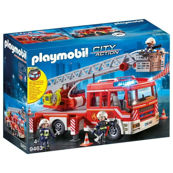 Playmobil Camion de pompiers avec échelle pivotante 9463