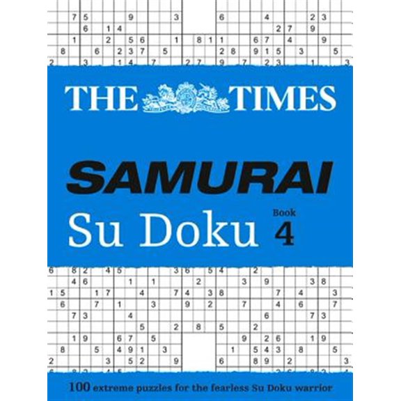 Pre-Owned The Times Samurai Su Doku Book 4 (Paperback)