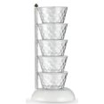 thumbnail image 1 of Plastic Seasoning Box Seasoning Storage Box Plastic Multi Layers 360° Rotating Kitchen Spices Pots With Lids For Salt Sugar Pepper5 Layers Transparent, 1 of 1