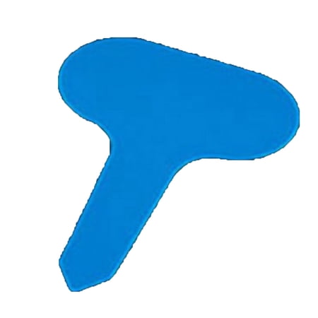 100PCS Plant Tags T-Shaped Plastic Garden Plant Tags Waterproof Plug-In