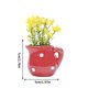 thumbnail image 3 of Mini pegatinas magnéticas para refrigerador con forma de florero de cerámica | Set de decoración 3D para refrigerador con fuerte adherencia | Bonitos imanes portátiles pequeños para refrigeradores,, 3 of 4