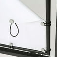 thumbnail image 3 of Large Format Street Barrier, Advertising Display, 65x24 Black Finished Steel, 3 of 6