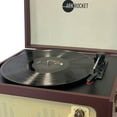 thumbnail image 4 of Arkrocket Discovery 3-Speed Bluetooth Record Player Retro Turntable Built-in Speakers Removable Legs, 4 of 8