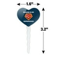 thumbnail image 6 of Reading Is My Superpower Heart Love Cupcake Picks Toppers Decoration Set of 6, 6 of 6