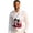 Cat Rose, variant on Men's Hearts Graffiti Print Dress Vest Suit Waistcoat Formal Business Slim Fit V-neck Sleeveless Tuxedo Jacket with 3 Pockets 3XL
