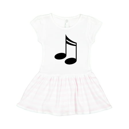 

Inktastic Music Notes Musician Gift Gift Toddler Girl Dress