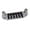 Silver color, variant on Necvior 6 String Guitar Bridge Tailpiece Stop Bar Bridge Tailpiece with Tuners Studs