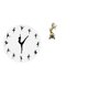thumbnail image 1 of Reloj de pared,Reloj de pared con bailarina,reloj decorativo colgante.,Figura de escritorio,Estante de estatua de caballo para escritorio,oficina,decoración del hogar,Figura decorativa de, 1 of 8