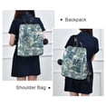 thumbnail image 6 of FORMRS Women's Travel Backpack Purse Anti-Theft Hidden Pockets Casual Shoulder Bag, Green Flourishing Garden, 6 of 7