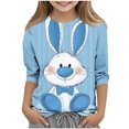 thumbnail image 1 of Eres Más Que una Camisa de Puntuación de Prueba Linda Impresión Del Día de Pascua 3/4 de Manga Top de Cuello Redondo para Niños, Camisas de Manga Larga de Niños de Poliéster Suave Tamaño 12-14 Juvent, 1 of 6