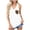 White, variant on Vedolay Women's Tops Womens Ruffle Neck Tank Tops Pleated Sleeveless Blouses Swiss Dot,Black XL