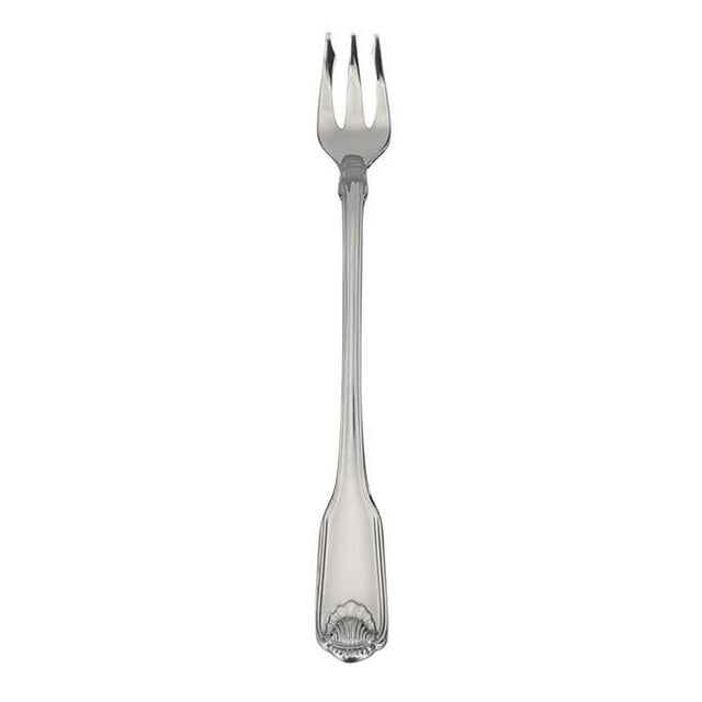 Oneida 2496FOYF Classic Shell Stainless Steel Oyster & Cocktail Fork