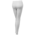 thumbnail image 2 of FashionOutfit Women's Basic Solid Footless Span Leggings, 2 of 3