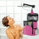 thumbnail image 1 of Neceser grande de malla | Organizador de cosméticos colgante de viaje con cremallera | Neceser portátil para maquillaje, champú y artículos esenciales de baño | Artículos escolares para playa,, 1 of 6