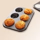 thumbnail image 5 of Yuarrent Cupcake Bakeware 6 Rejillas Molde de pastel de acero al carbono duradero Electrodomésticos Yuarrent HA014738-00, 5 of 6