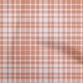 thumbnail image 1 of oneOone Cotton Silk Rose Brown Fabric Check Diy Clothing Quilting Fabric Print Fabric By Yard 42 Inch Wide, 1 of 4