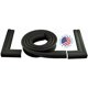 thumbnail image 1 of Cojín De Hogar Kidkusion | Fabricado En Estados Unidos | Negro | 8.33 Pies De Acolchado | Protector De Bordes Y Esquinas De Seguridad Para Niños Parachoques Para Chimenea A Prueba De Bebés, 1 of 1