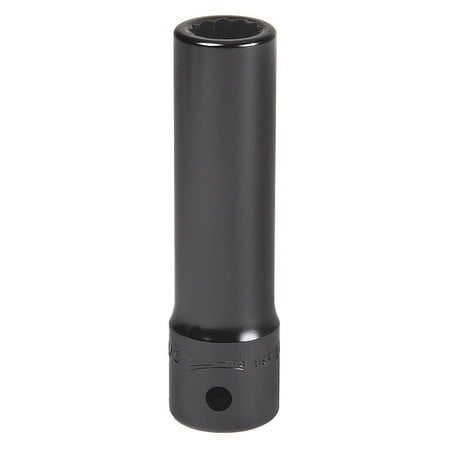 

15/16 x 1/2 Drive 12 Point Deep Supertorque™ Socket Black Industrial Finish. Suitable For Impact Use. Williams® USA # JHW14-1230