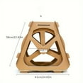 thumbnail image 2 of Cat Wheel Cat Exercise Wheel for Indoor Cat, Cat Running Wheel with Carpeted, 2 of 4