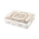 thumbnail image 3 of Caja para bocadillos, contenedor de frutas, plato para bocadillos, bandeja para aperitivos, caja para bocadillos, caja para alimentos frescos para el, 3 of 9