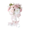 thumbnail image 2 of Ramo de novia con rosas artificiales, decoración romántica para damas de honor. Estilo a, 2 of 9