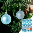 thumbnail image 2 of Set of 24pcs Christmas Balls Ornaments Plastic Christmas Tree Decoration Ornaments Shatterproof Hanging Balls for Birthday Halloween Holiday Wedding Decorations Christmas Tree Home, 2 of 2