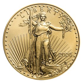 2026 1/2 oz American Gold Eagle Coin BU