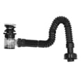 thumbnail image 4 of Tubbería de Drenaje flexible, Lavabo Intepado Tubería de Drenaje del Fregadero de Lavabo, 4 of 7