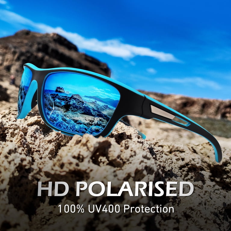 Polarized Sunglasses UV400 Protection for Fishing Cycling Outdoor Activities Amazon.com: FAGUMA Sports Polarized Sunglasses For Men  main image 4