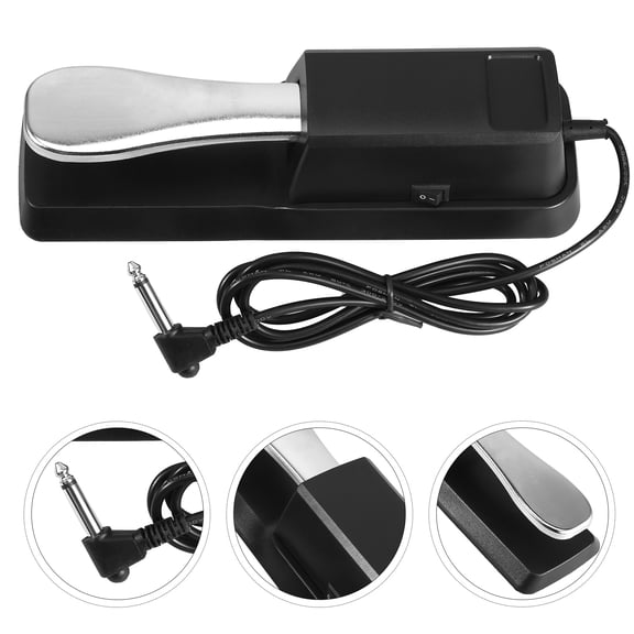 CATIEBYE Piano Sustain Pedal with Sturdy Construction for Enhanced Playing and Performance