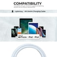 thumbnail image 7 of Liquipel Powertek Denim USB-A to Lightning Fast Charging Lightning Cable, 7 of 7