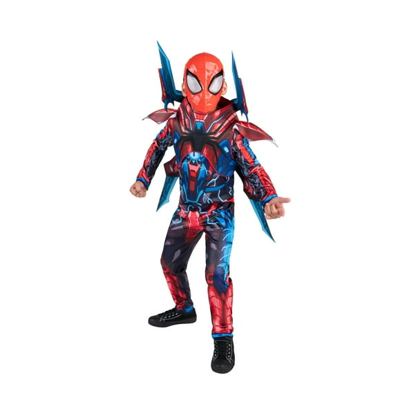 Marvel Spider-Man Mech Strike Halloween Costume for Children, Boys Size S (6/7), by Jazwares
