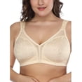 thumbnail image 1 of Bra Deyllo para mujer, cobertura total, talla grande 42H, beige, 1 of 1