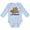 AE-Light Blue, variant on Inktastic Walrus Cute Arctic Animals Boys or Girls Long Sleeve Baby Bodysuit
