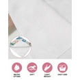 thumbnail image 6 of Seahorse Coastal Kitchen Dish Towels for Drying Dishes Set of 3, Summer Nautical Starfish Coral Beige Waffle Weave Microfiber Hand Tea Bathroom Towels Quick Dry & Absorbent Towel 12x12, 6 of 7