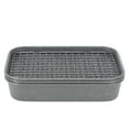 thumbnail image 2 of Oster Greystone 4 Piece Nonstick Carbon Steel Toaster Oven Bakeware Set in Speckled Grey, 2 of 7