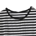 thumbnail image 5 of Bovxnpu Women 2 Piece Loungewear Set Beach Vacation Sweatsuit Tracksuit Set Fashion Sleeveless Crew Neck Tank Top Striped Shorts Elastic Cotton Set Summer Outfits, 5 of 6
