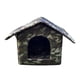 thumbnail image 1 of Billuyoard Casa para gatos Agradable para la piel e hipoalergénica A prueba de rasguños y resistente a desgarros para la comodidad del gato Suministros para perros modelo camuflaje Largo: 45*43*40cm, 1 of 6