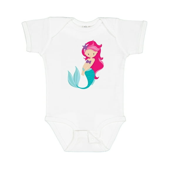 Inktastic Mermaid Girls Baby Bodysuit