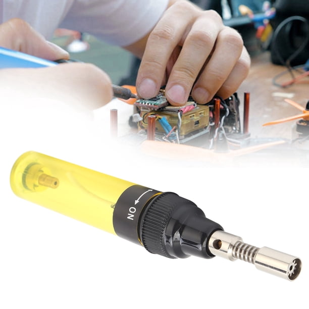 Pluma De Soldador De Gas Para Soldar, Herramienta Portátil De Soldadura De Gas Butano Puro Recargable, VA-100 De 8ML