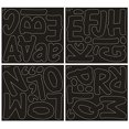 thumbnail image 2 of Pacon PAC51693 154 Character Self-adhesive Letter Set - Black, 2 of 2