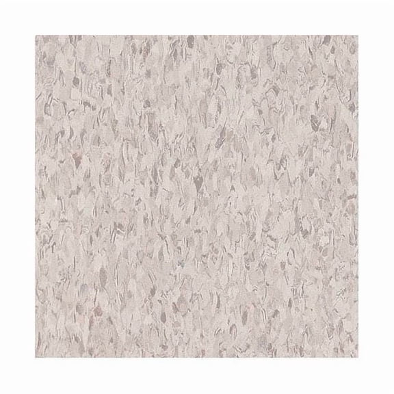 Armstrong Vinyl Composition Tile,45sq ft,Sndft Wht 51858031