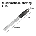 thumbnail image 2 of Lemon Zester & Cheese Grater, Professional Zesting tool for Parmesan, Citrus, Ginger, Nutmeg, Garlic, Chocolate, Fruits, 2 of 5