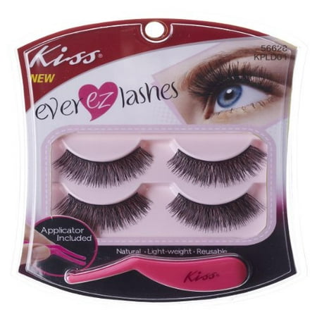Kiss Products No. 05 Ever EZ Lashes, 4 Count