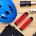 thumbnail image 4 of Houderco 1Par Puños Ergonómicos Para Manillar De Bici En Roja Con Amortiguación De, 4 of 6