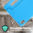 thumbnail image 4 of SaniMore Kids Case for Lenovo Tab M9 Case (TB-310FU) 9.0 Inch 2023, Kiddie Series [Handle & Kickstand] Lightweight Shockproof Boys Girls Protective Cover for Lenovo Tab M9 9" Tablet 2023 (Blue), 4 of 8