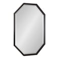 thumbnail image 2 of Kate and Laurel Calter Large Elongated Octagon Frame Wall Mirror, 25.5 x 37.5, Black, 2 of 6
