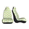 thumbnail image 3 of Pofeuu Kawaii Avocado Print Automotive Car Seat Covers Flat Cloth Full Set Seat Covers,Car Seat Covers front seats for Cars Trucks and SUVs-1, 3 of 9