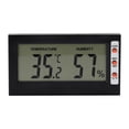 thumbnail image 1 of Hogar Mini Termómetro Digital De Pantalla Grande E Higrómetro Medidor De Temperatura Y Humedad Material Abs Negro Medidor De Humedad De Temperatura Electrónico Noticed TO004977-00, 1 of 7